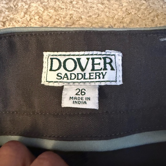 Women's Grey Full Seat Dover Saddlery Breeches - Picture 3 of 3